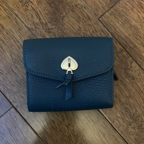 kate spade Handbags - Kate Spade Blue Leather Women's wallet